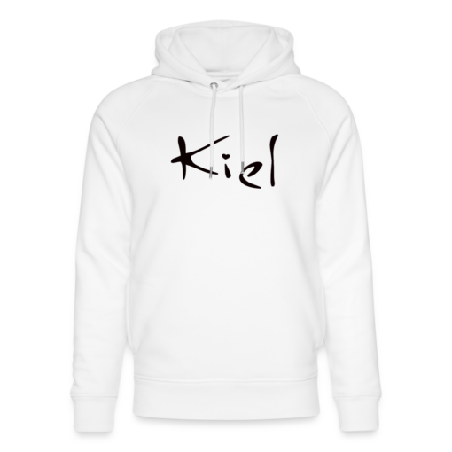 Kiel mit Herz schwarz auf Hoodie von Stanley/Stella (unisex)