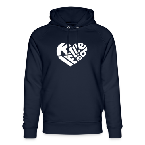 Herz Kiel Liebe weiß auf Hoodie von Stanley/Stella (unisex)