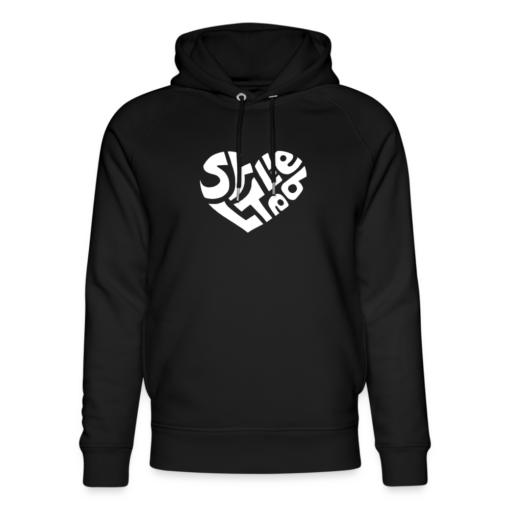 Herz Sylt Liebe weiß auf Hoodie von Stanley/Stella (unisex)