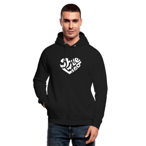 Herz Sylt Liebe weiß auf Hoodie von Stanley/Stella (unisex) – Bild 2