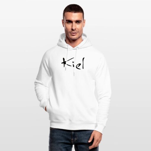 Kiel mit Herz schwarz auf Hoodie von Stanley/Stella (unisex) – Bild 4