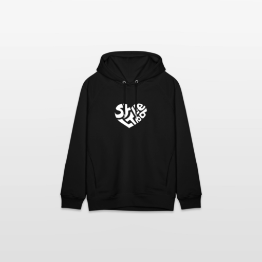 Herz Sylt Liebe weiß auf Hoodie von Stanley/Stella (unisex) – Bild 3