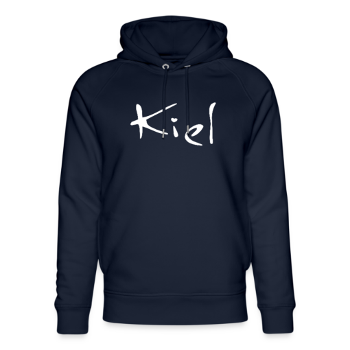 Kiel mit Herz weiß auf Hoodie von Stanley/Stella (unisex)