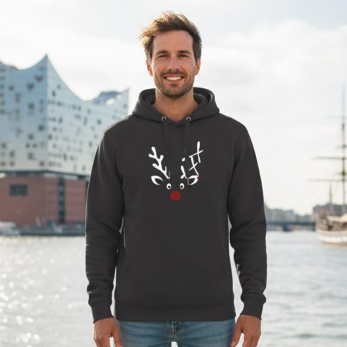 Hoodie Rentier Hamburg (Herren)