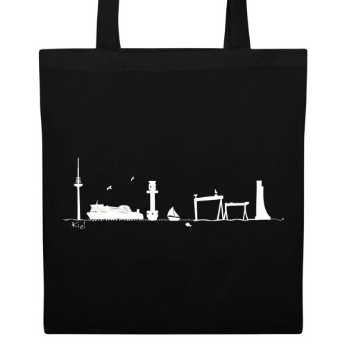 Alternative view of Büdel Kiel Skyline