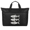 Reisetasche mit Fischen "NoFish NoFun MatYes"