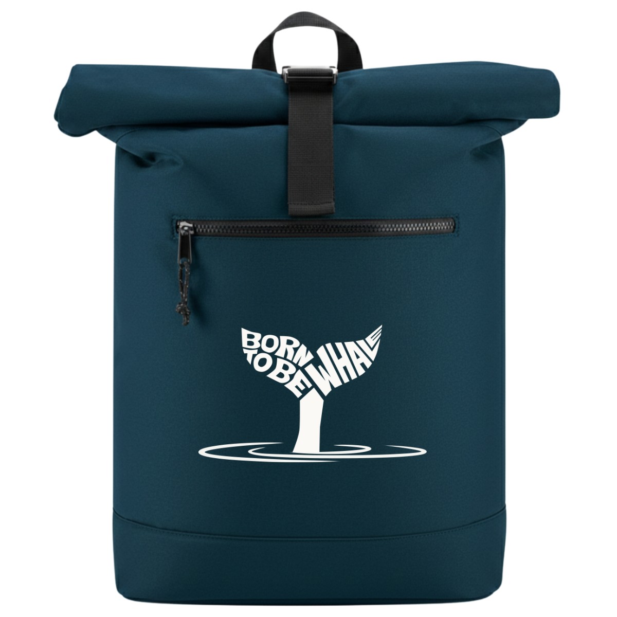 Rucksack "Breeze" mit Walflosse "Born to be whale"