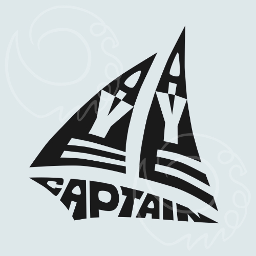 Boot "Aye aye Captain"