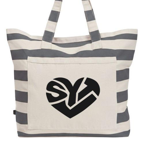 Alternative view of Strandtasche mit Sylt-Herz