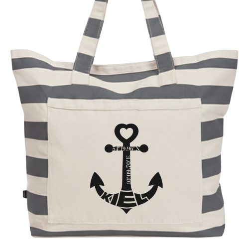 Alternative view of Strandtasche mit Kiel-Anker