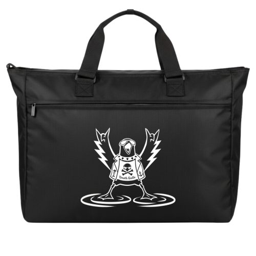 Reisetasche mit Heavy Metal-Möwe