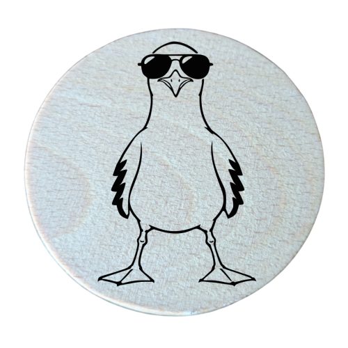 Flaschenöffner magnetisch aus Holz mit Billy von den Death Gulls