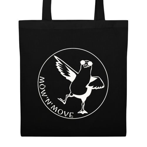 Büdel mit Möwe "MÖW 'N' MOVE"