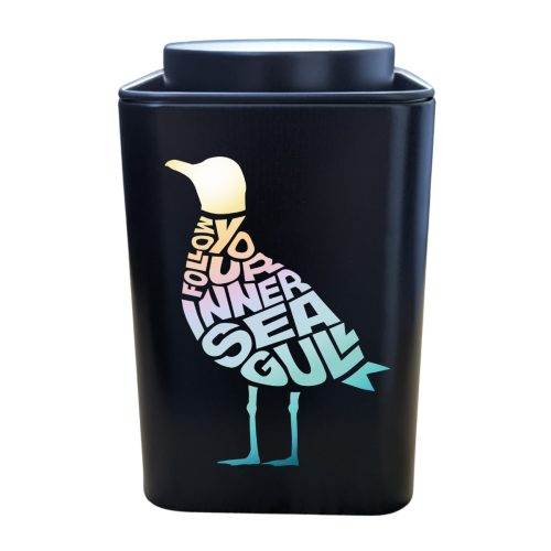 Vorratsdose mit Möwe "Follow your inner seagull"