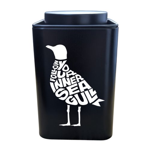 Alternative view of Vorratsdose mit Möwe "Follow your inner seagull"