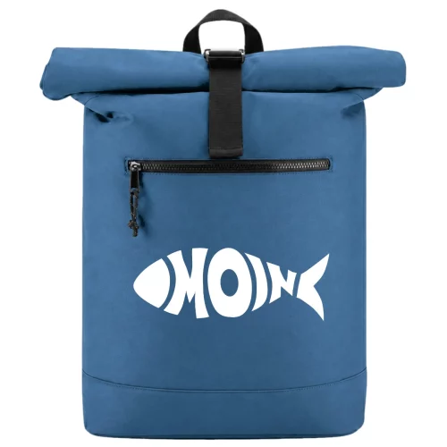 Alternative view of Rucksack "Breeze" mit Fisch "Moin"