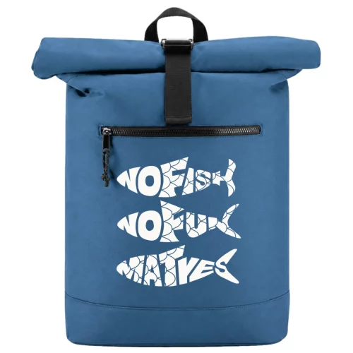 Rucksack "Breeze" mit Fischen "NoFish NoFun MatYes"