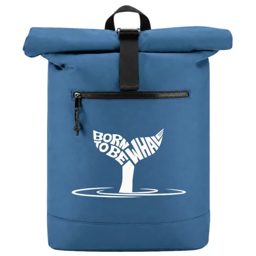 Rucksack "Breeze" mit Walflosse "Born to be whale"