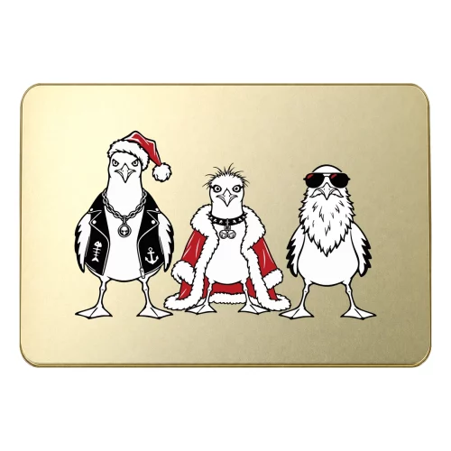 Maritimer Adventskalender in Gold mit DEATH GULLS