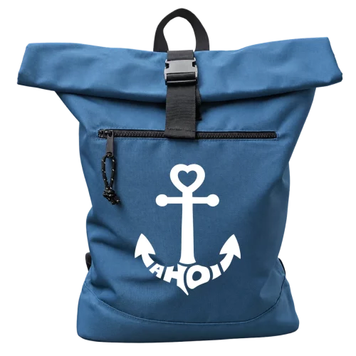 Rucksack "Breeze" mit Anker Ahoi – Bild 7