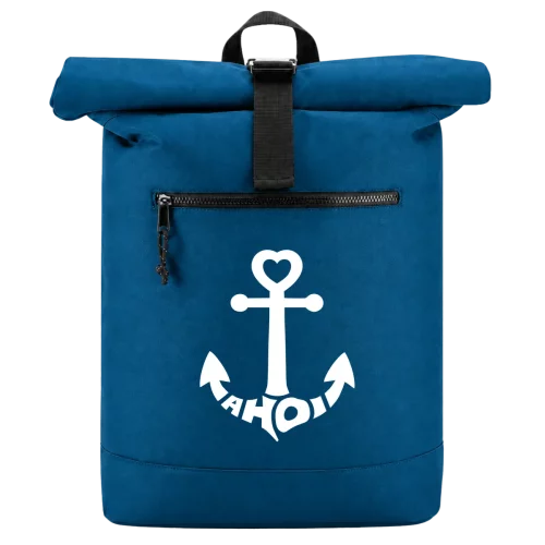 Rucksack "Breeze" mit Anker Ahoi – Bild 2