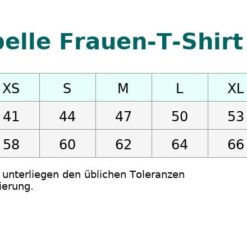 Stofflicher Frauen-T-Shirt, modisches Damen-Shirt in verschiedenen Größen.